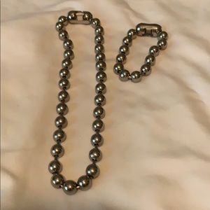 Necklace and bracelet
